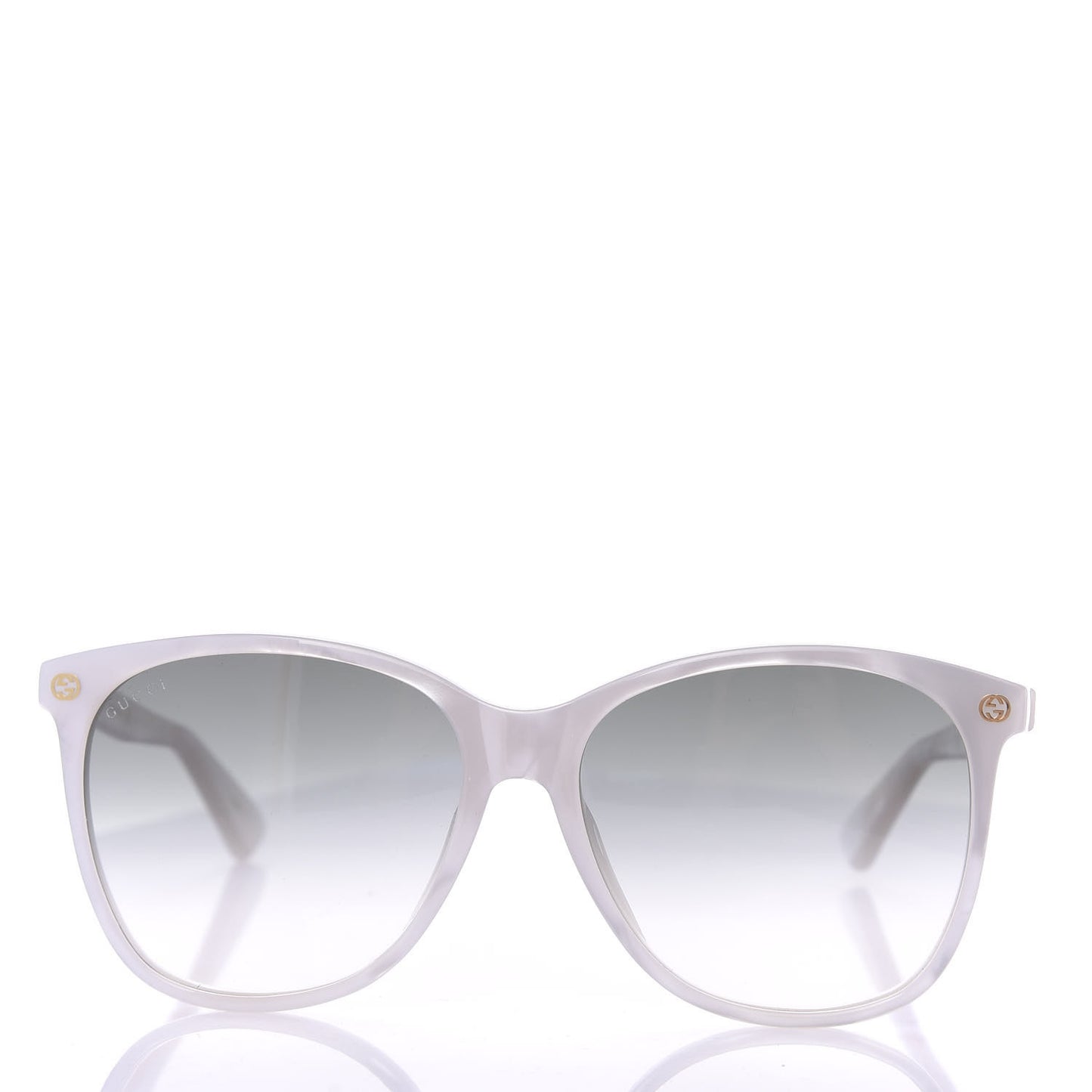 Acetate Round GG Sunglasses GG0024S Pearl