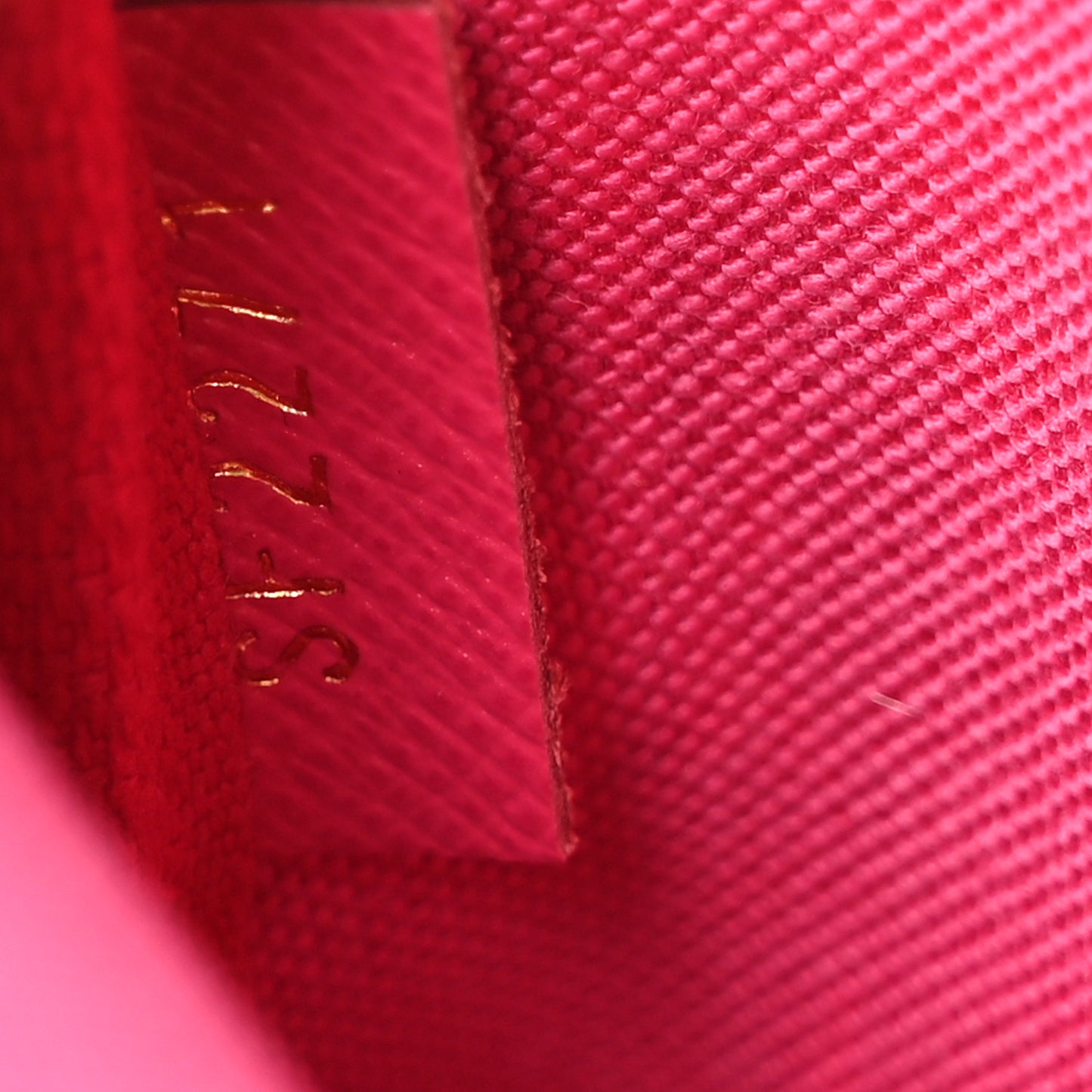 Damier Azur 2021 Christmas Animation Hollywood Mini Pochette Accessories Fuchsia