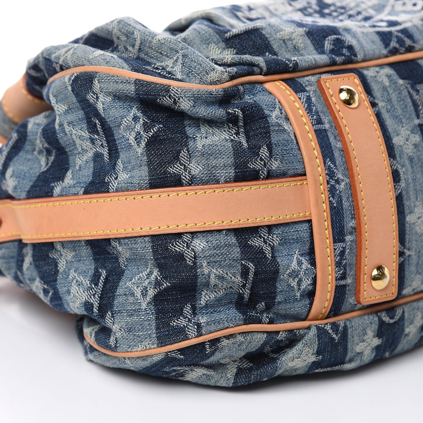 Denim Raye Porte Epaule MM