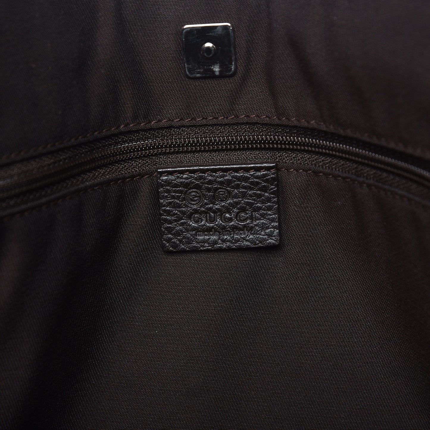 Monogram Abbey D Ring Tote Dark Brown