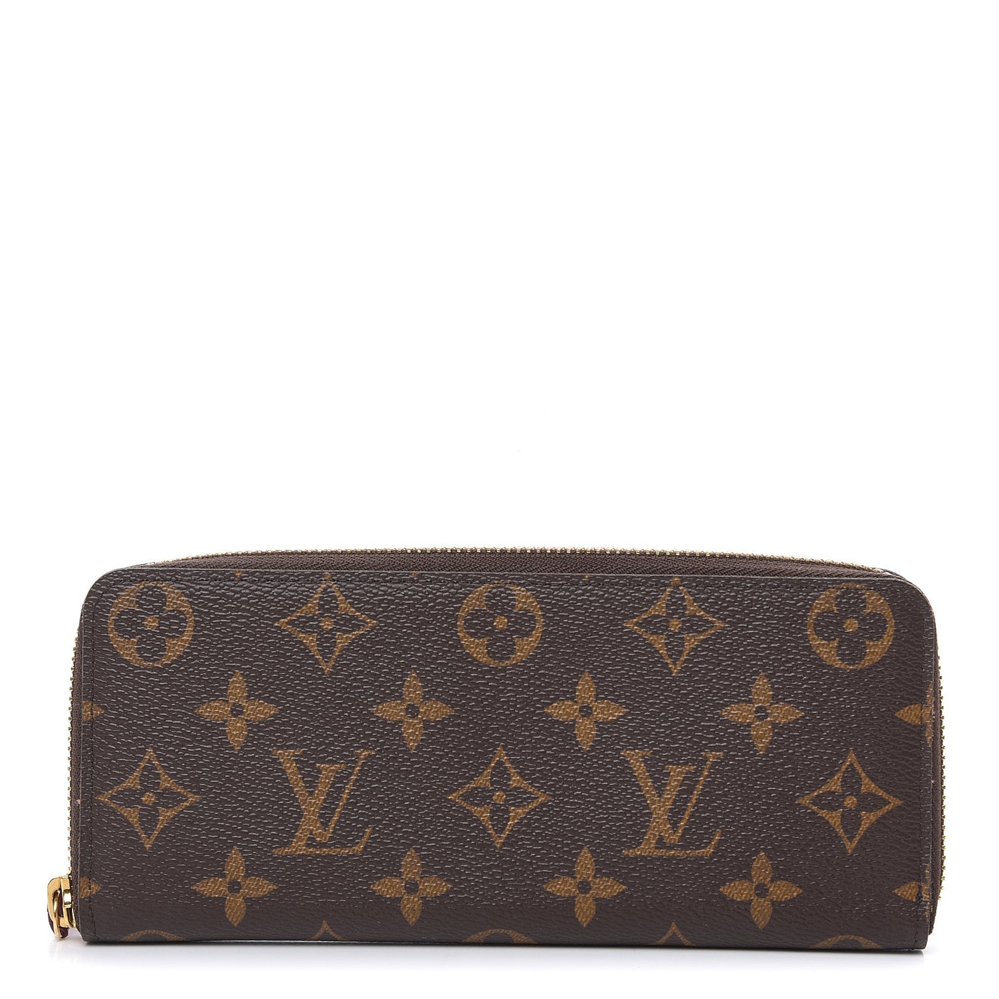 Monogram Clemence Wallet Fuchsia