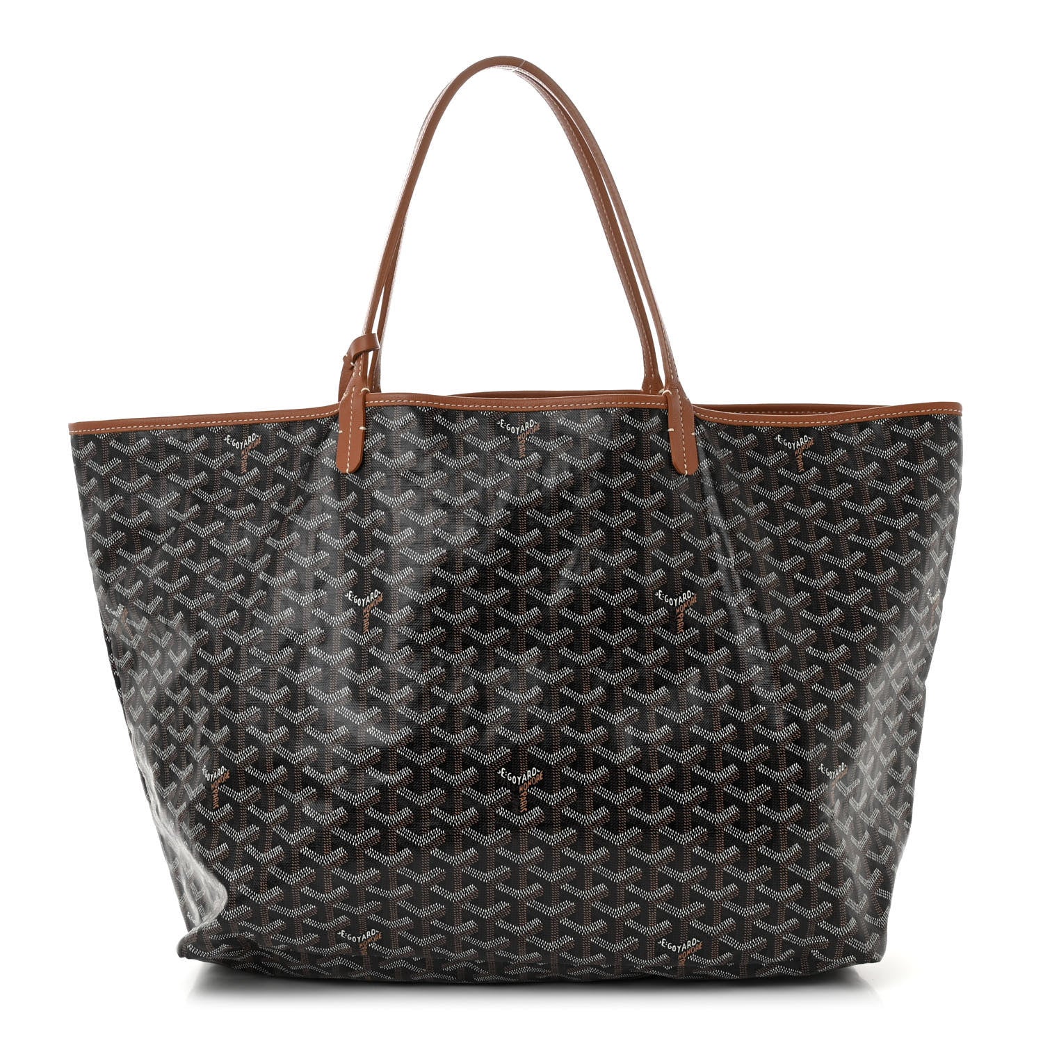 Goyard Goyardine Saint Louis GM Black Gold 1 of 13