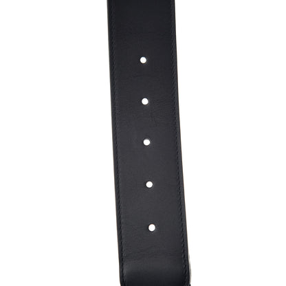 Gucci Canvas Web Interlocking G Belt 85 34 Navy 6 of 6