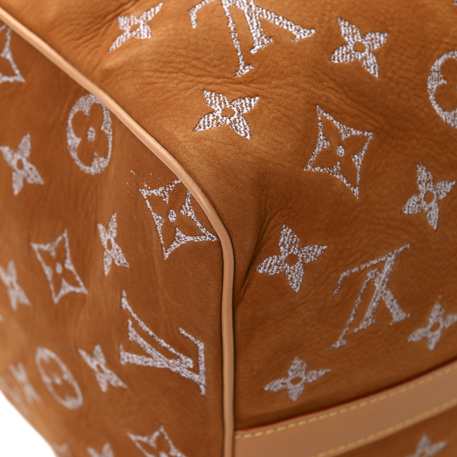 Louis Vuitton Nubuck Calf Monogram Speedy P9 Bandouliere 40 Camel 11 of 12