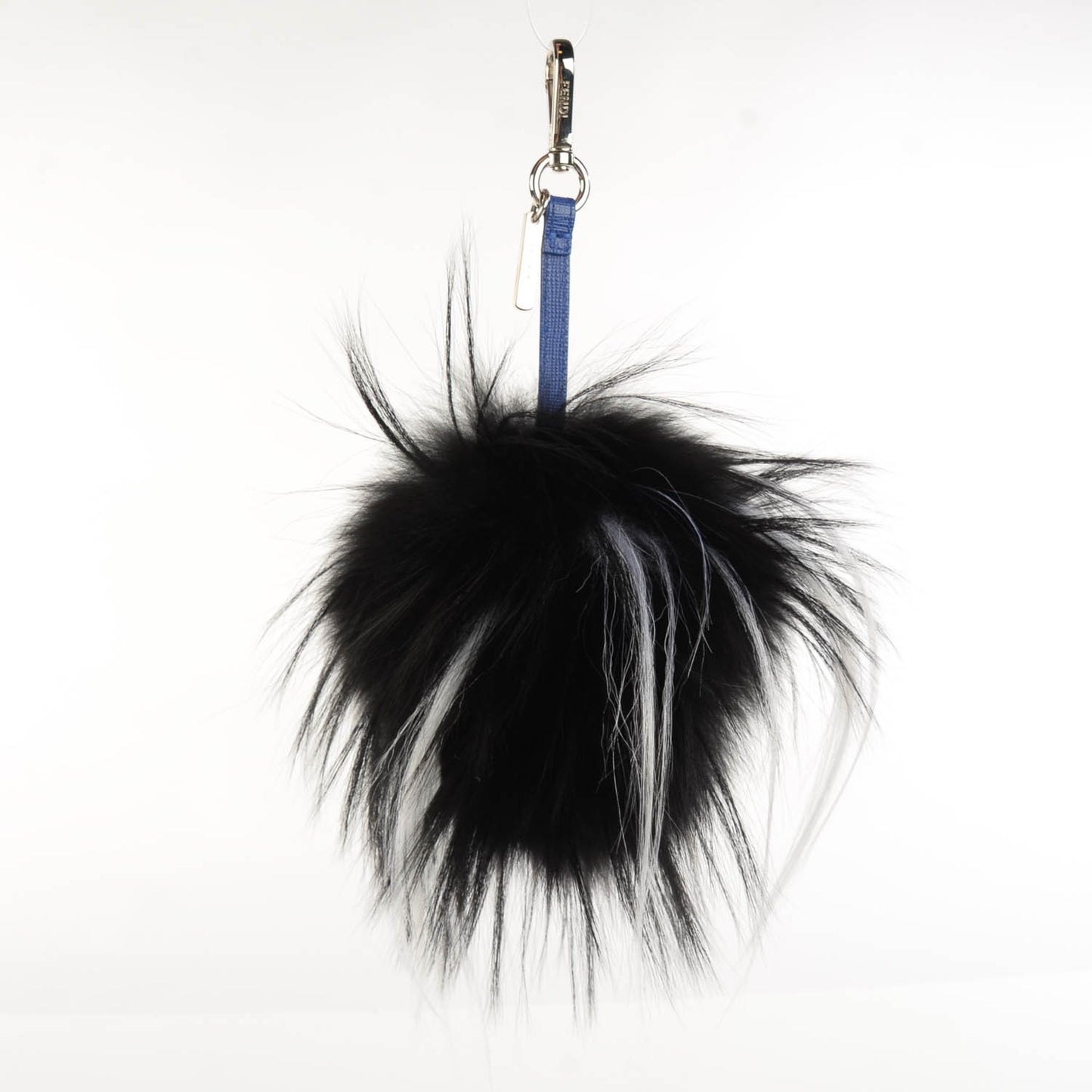 Fox Fur Vitello Monster Bag Bug Charm Ocean Multicolor