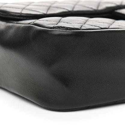 Chanel Lambskin Quilted Medium Westminster Pearl Flap Black 9 of 11