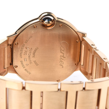 Cartier 18K Yellow Gold 36mm Ballon Bleu De Automatic Watch 5 of 7