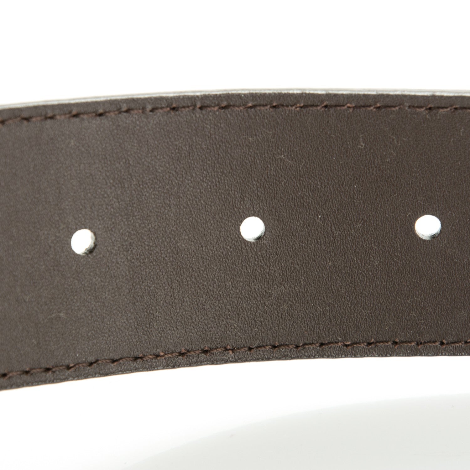 Louis Vuitton Damier Ebene 40mm LV Initiales Belt 95 38 6 of 7