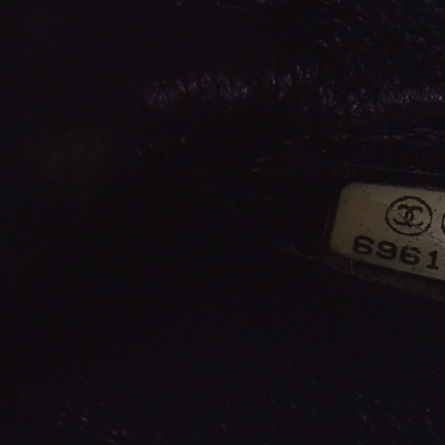 Chanel Lambskin Square Double Stitch Flap Black 7 of 7