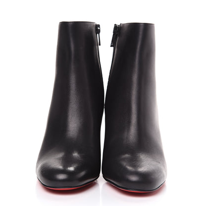 Christian Louboutin Calfskin Bas Relief Pietra 85 Ankle Boots 39.5 Black 2 of 11