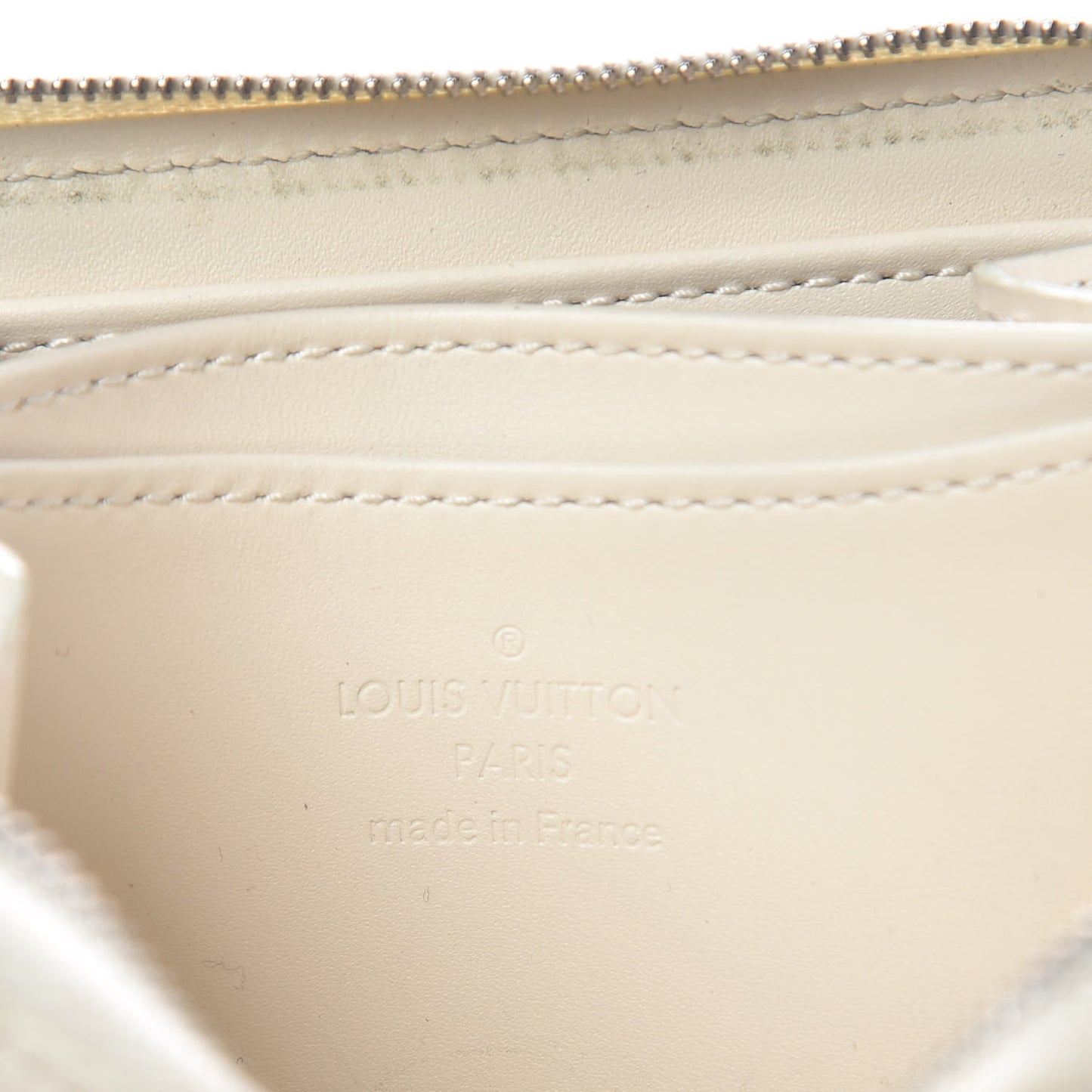 Damier Facette Zippy Coin Purse Creme