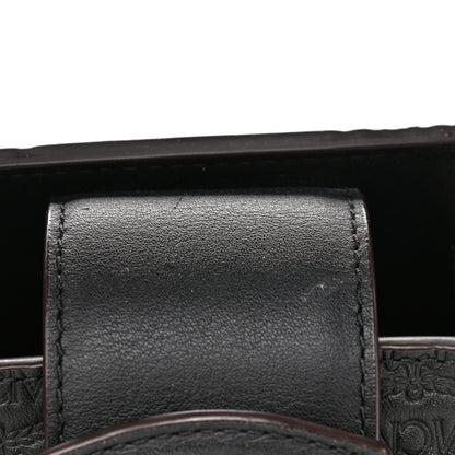 MCM Calfskin Ottomar Monogram Medium Essential Tote Black 14 of 14