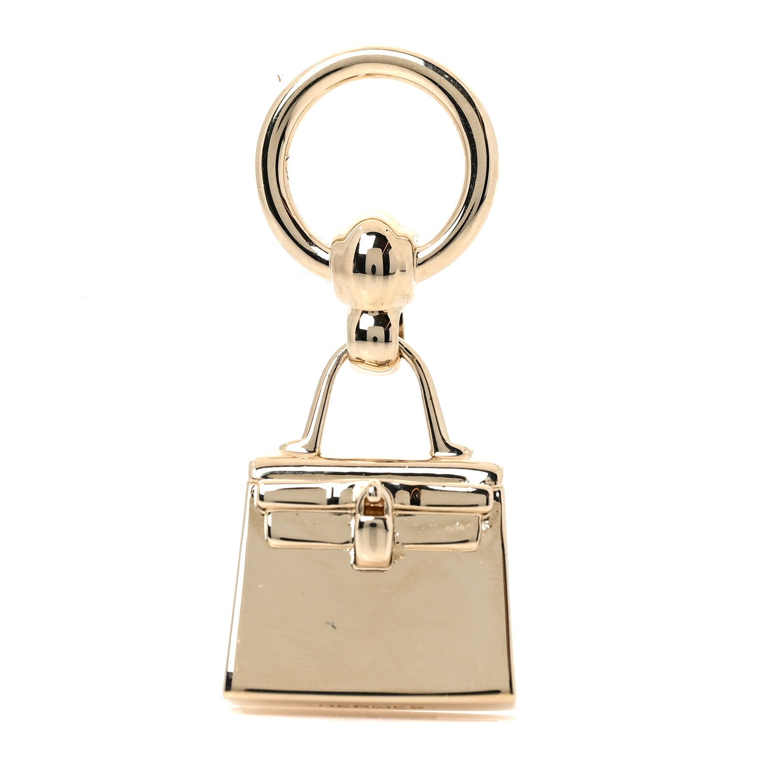Hermes Permabrass Mini Kelly Twilly Ring 1 of 5