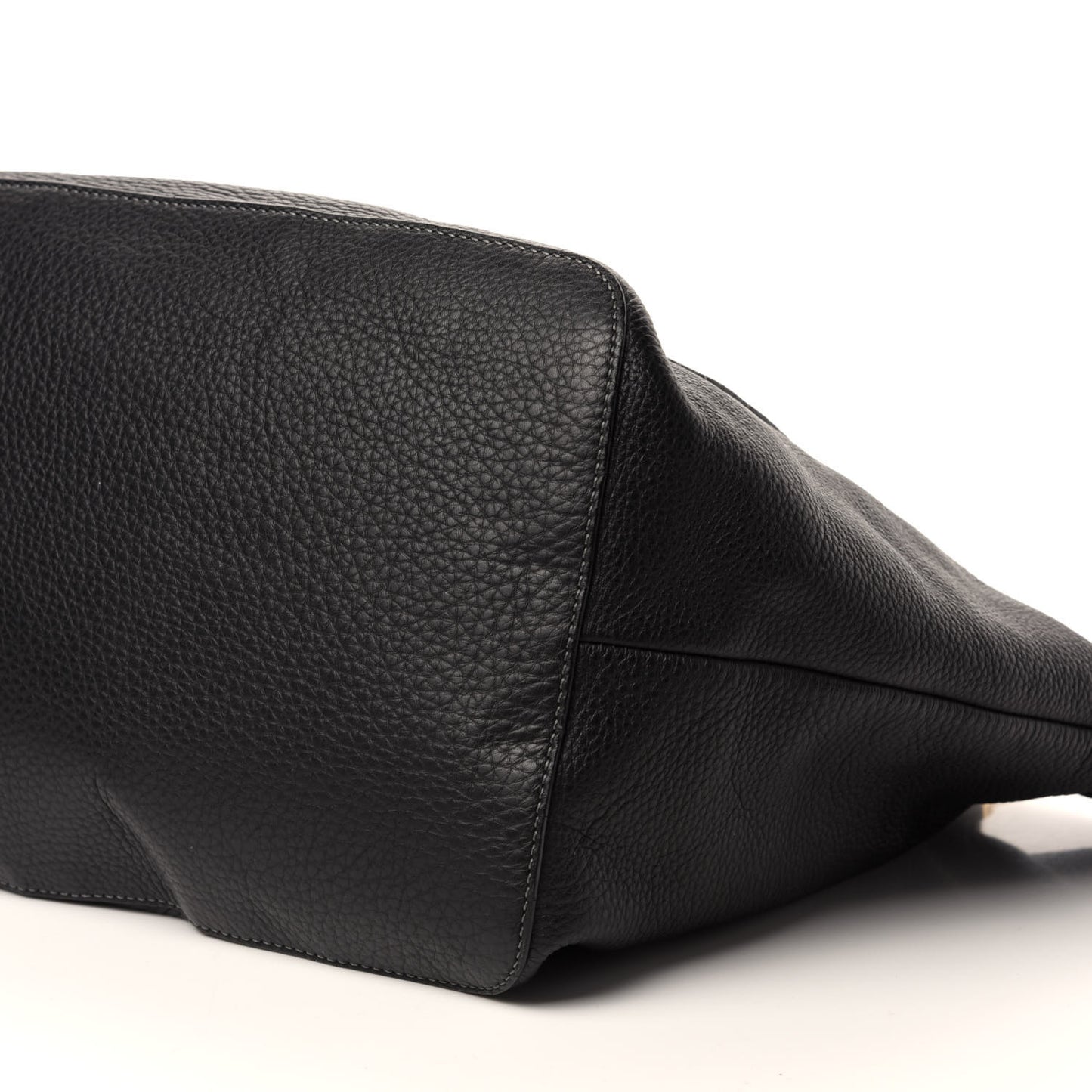 Calfskin Large New Marcie Tote Black