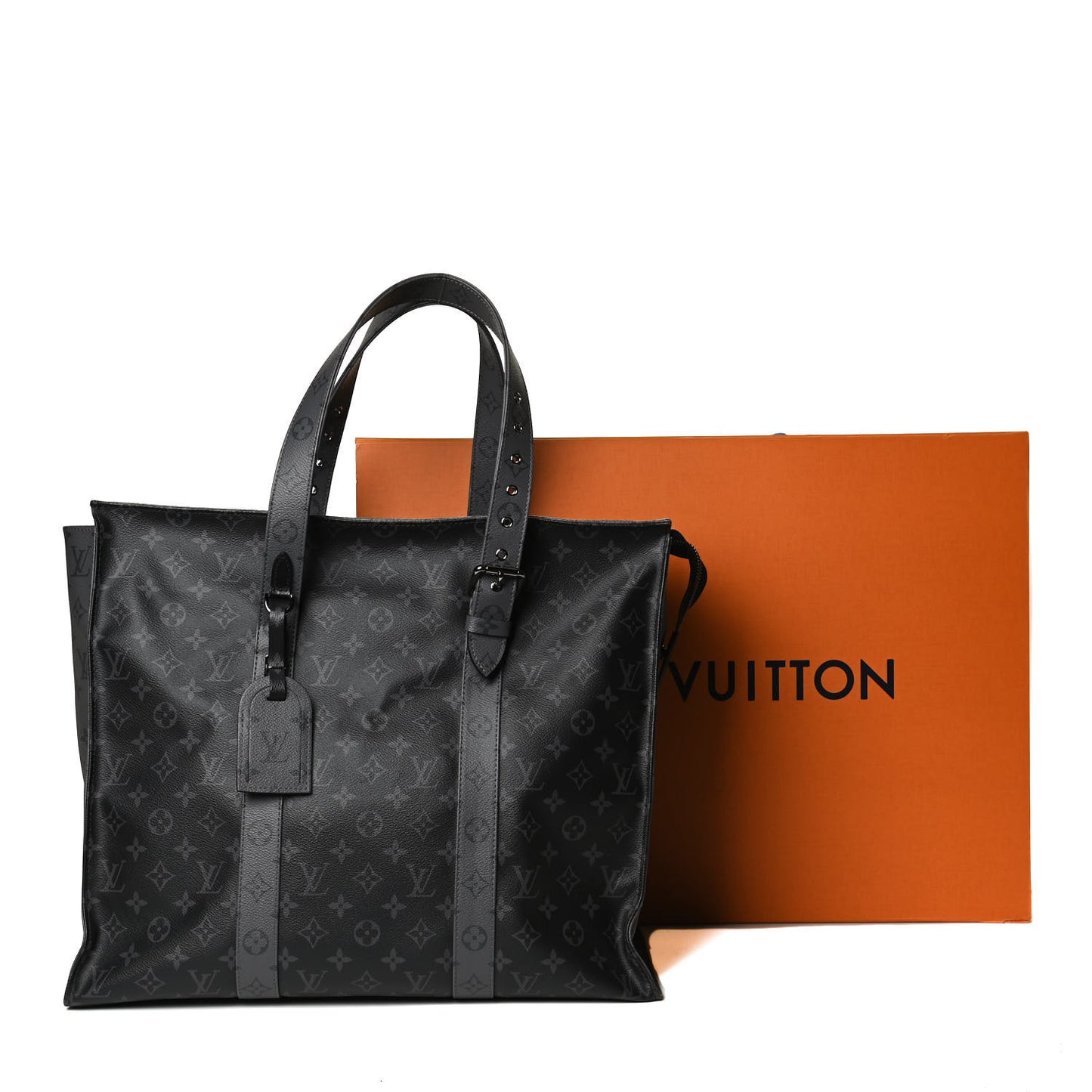 Monogram Eclipse Cabas Zippe GM Black