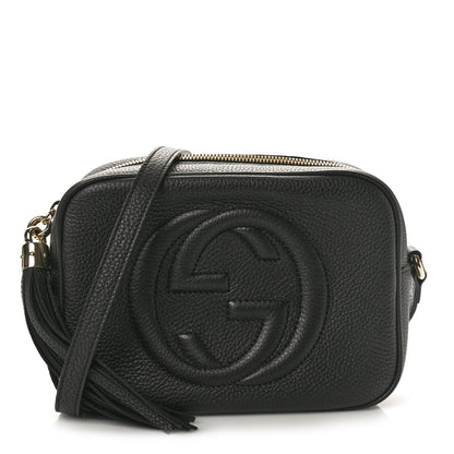 Gucci Pebbled Calfskin Small Soho Disco Bag Black 1 of 9