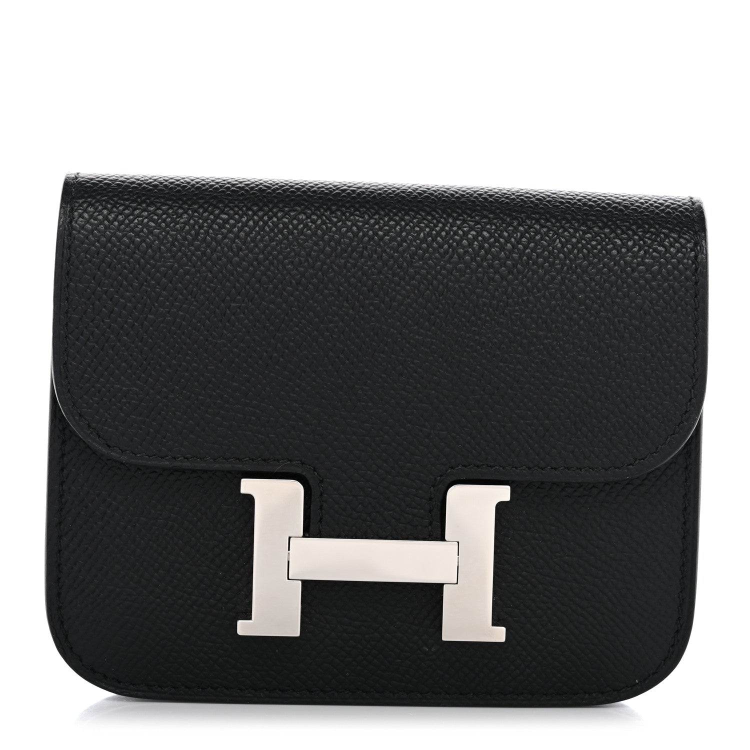 Hermes Epsom Constance Slim Wallet Black 1 of 9
