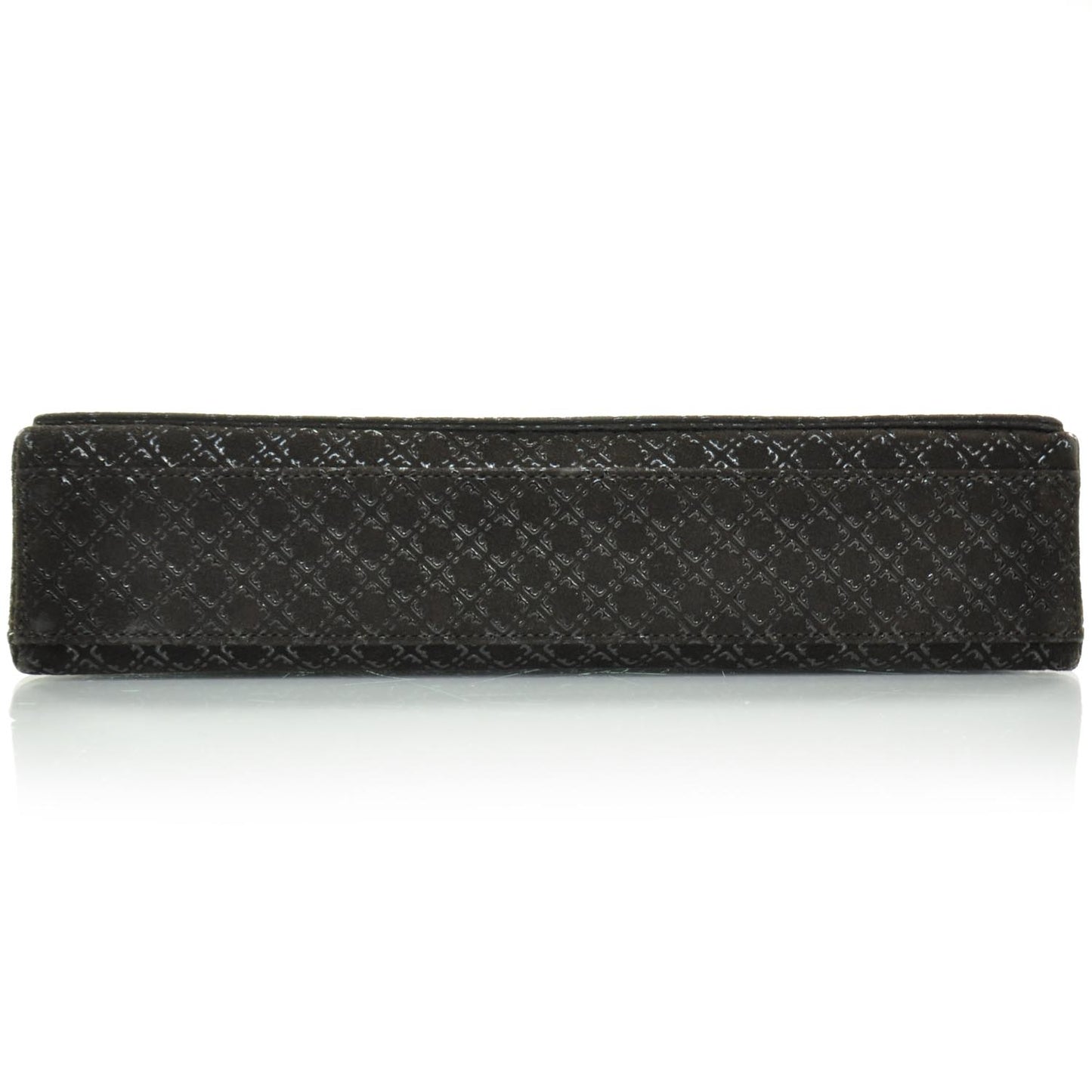 SALVATOREFERRAGAMOSuedeChainBagBrown