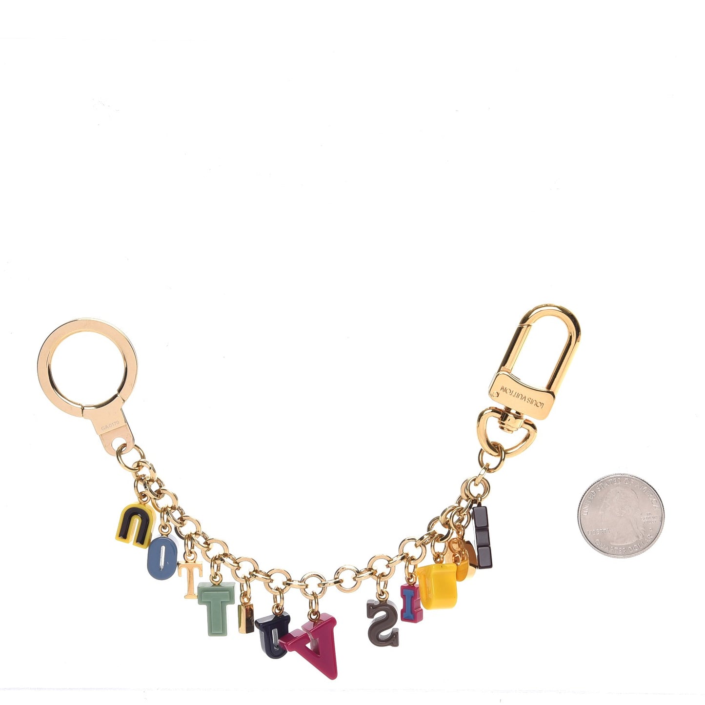 Resin Playtime Bag Charm Multicolor