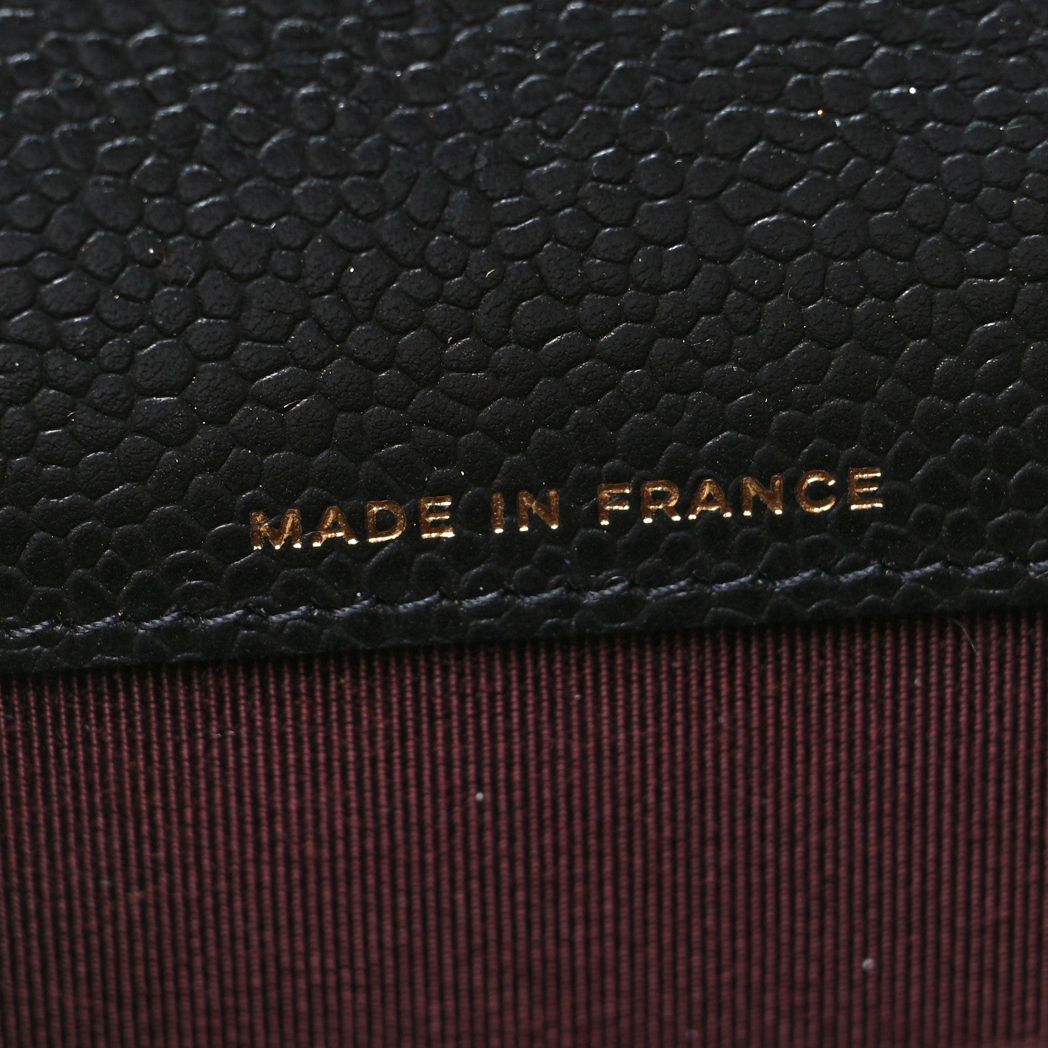Chanel Caviar Quilted Flap Card Holder Wallet Black 7 of 10