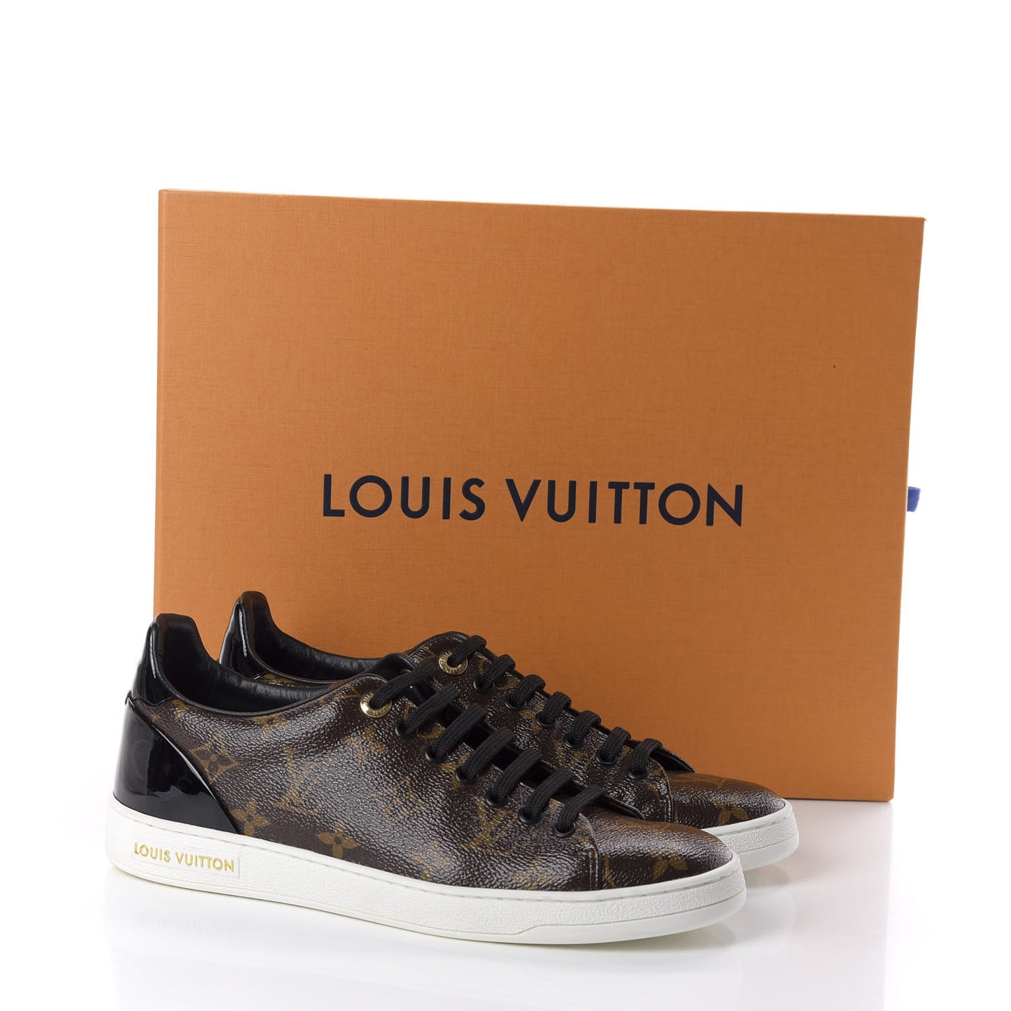Patent Monogram Frontrow Sneakers 38.5