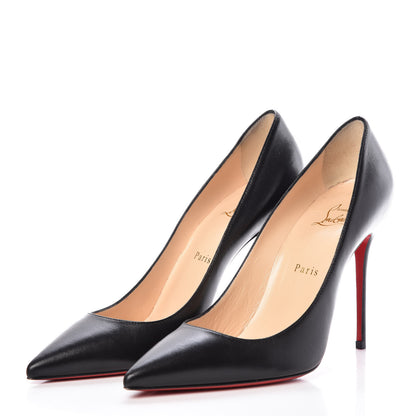 Christian Louboutin Shiny Nappa Decollete 554 100 Pumps 39.5 Black 3 of 8