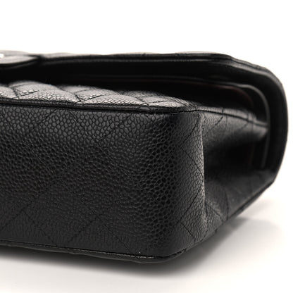 Chanel Caviar Quilted Medium Double Flap Black 9 of 9