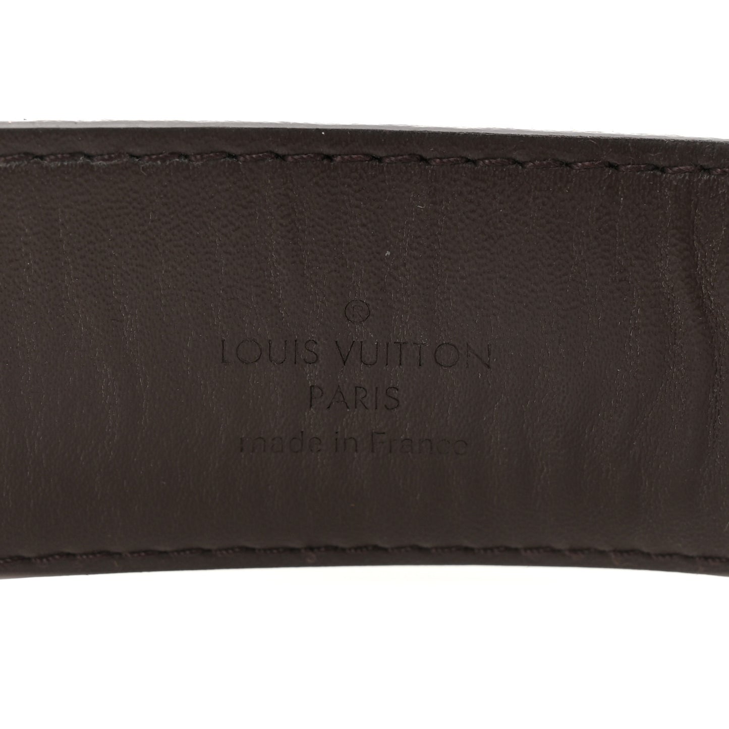 Damier Ebene 40mm LV Initiales 120 48 Belt