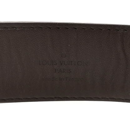 Louis Vuitton Damier Ebene 40mm LV Initiales 120 48 Belt 5 of 5