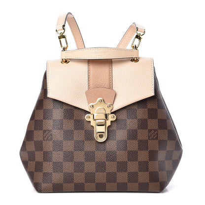 Louis Vuitton Damier Ebene Clapton Backpack Creme 1 of 10