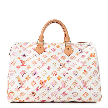 Louis Vuitton Watercolor Aquarelle Speedy 35 White 1 of 4