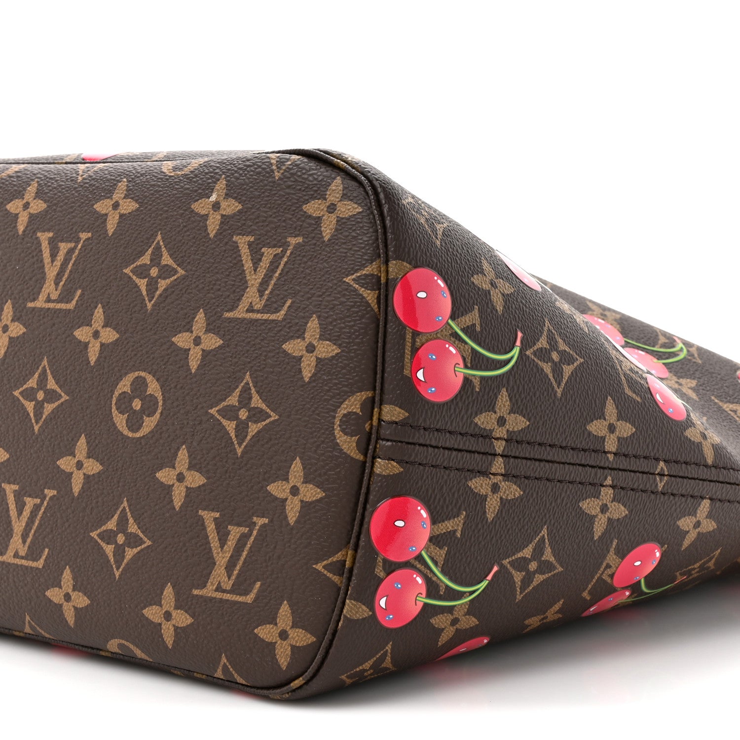 Louis Vuitton LV X TM Monogram Cerises Neverfull MM 8 of 9