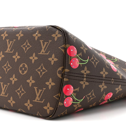 Louis Vuitton LV X TM Monogram Cerises Neverfull MM 8 of 9