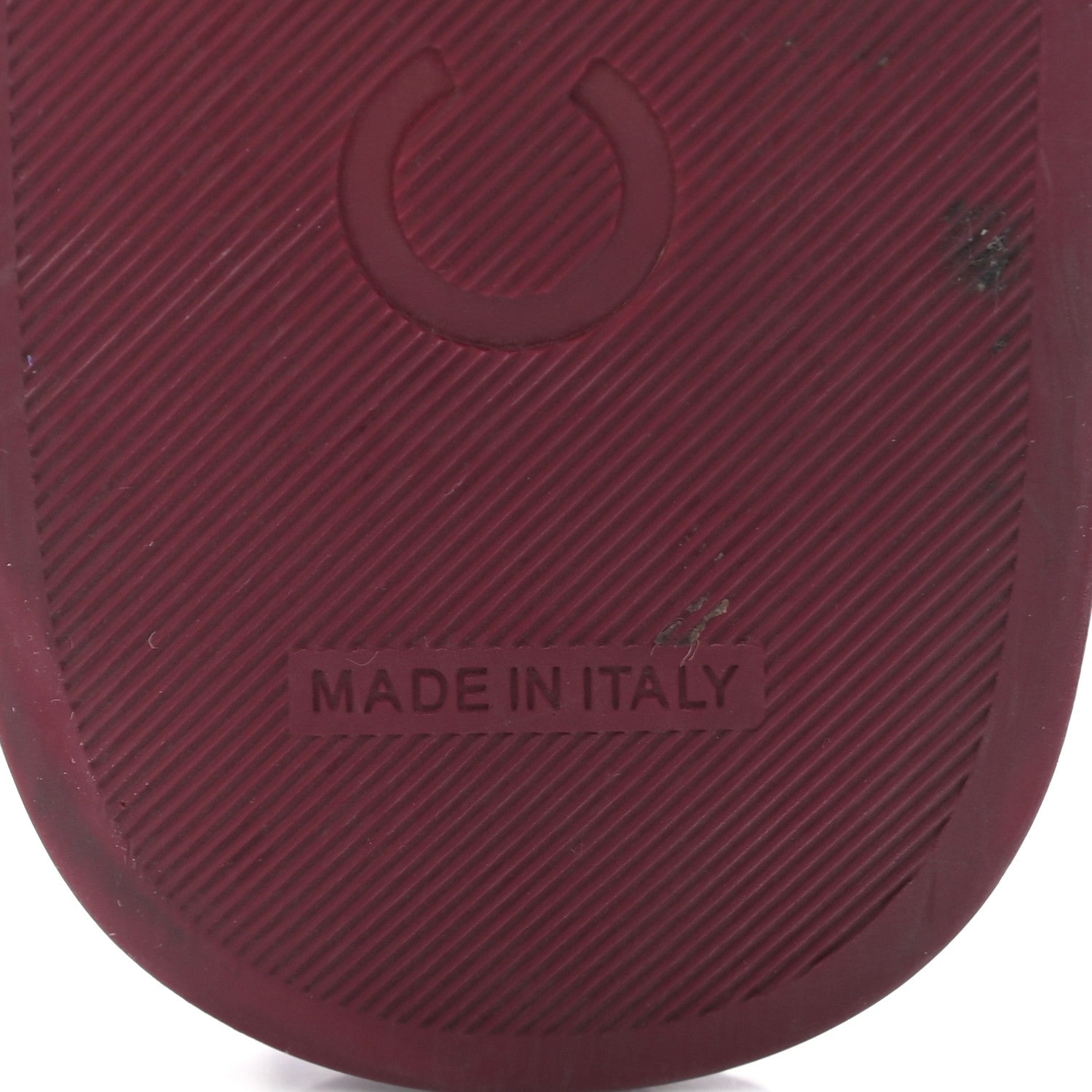 Chanel Satin Chain Flat Sandals 38 Dark Fuchsia 8 of 10