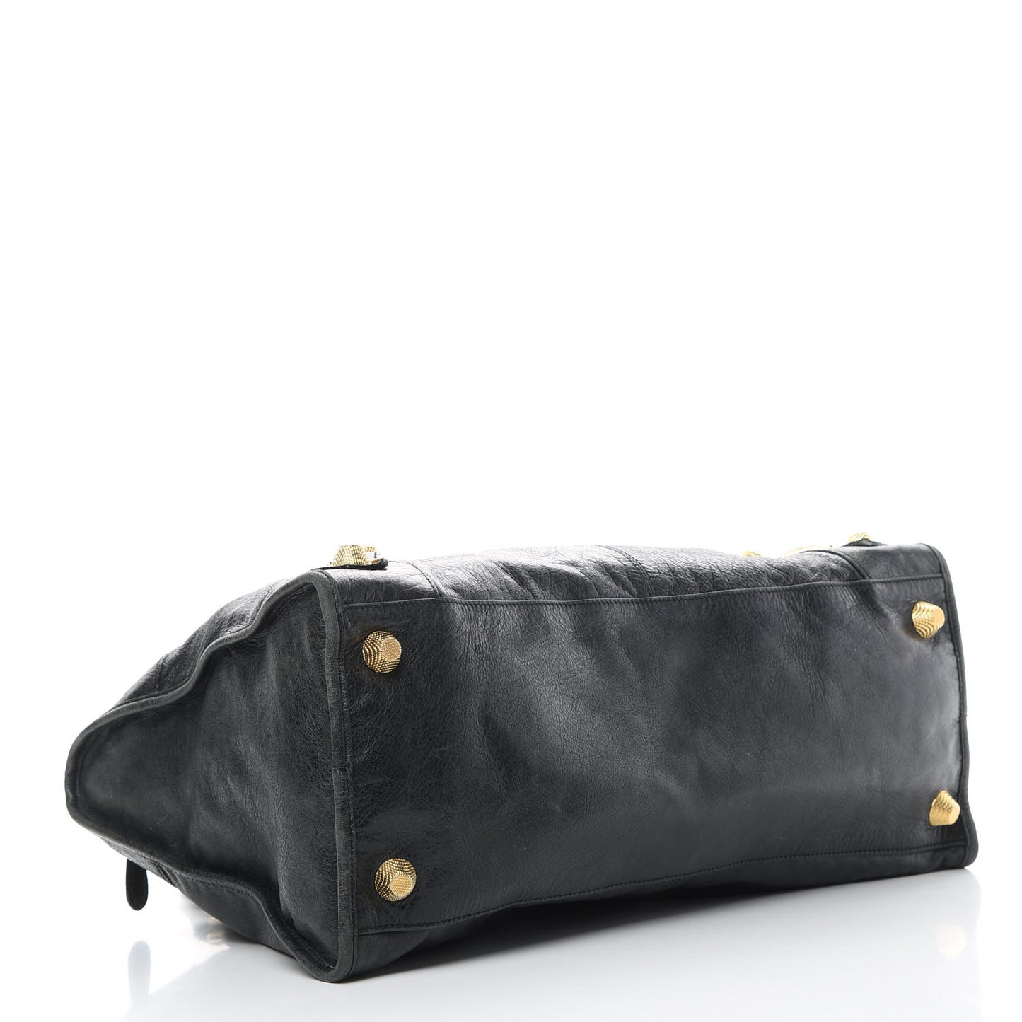 Agneau Giant 21 Gold Hardware Work Black