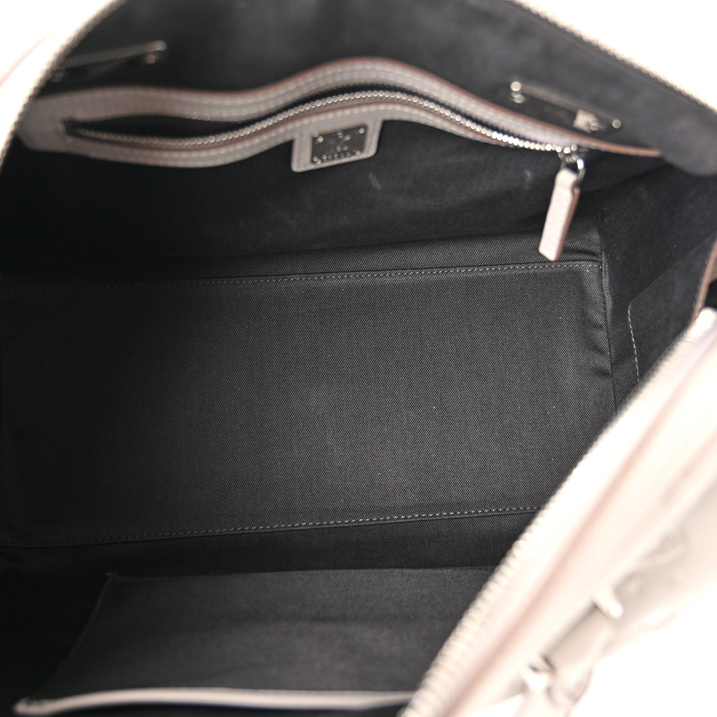 Calfskin Ottomar Monogram Essential Boston Bag Dove