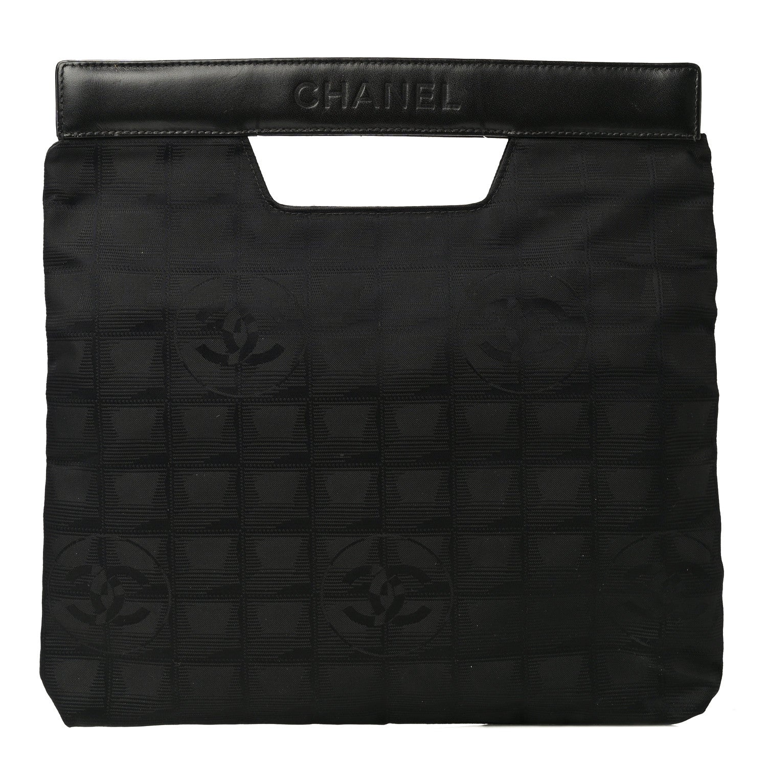 Chanel Nylon Travel Pouch Black 1 of 14