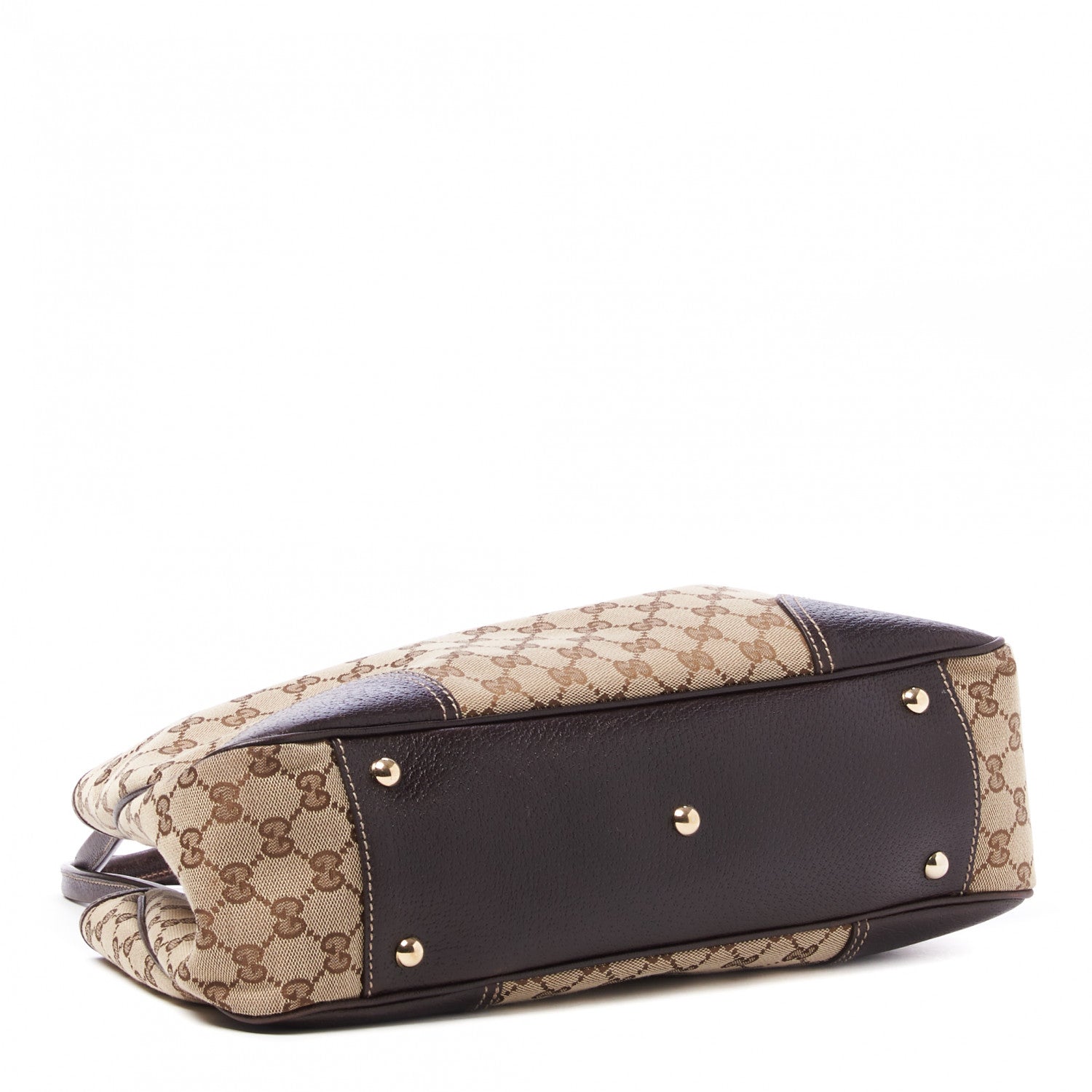 Gucci Monogram Medium Princy Tote Dark Brown 4 of 9