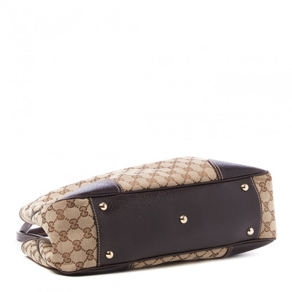 Gucci Monogram Medium Princy Tote Dark Brown 4 of 9