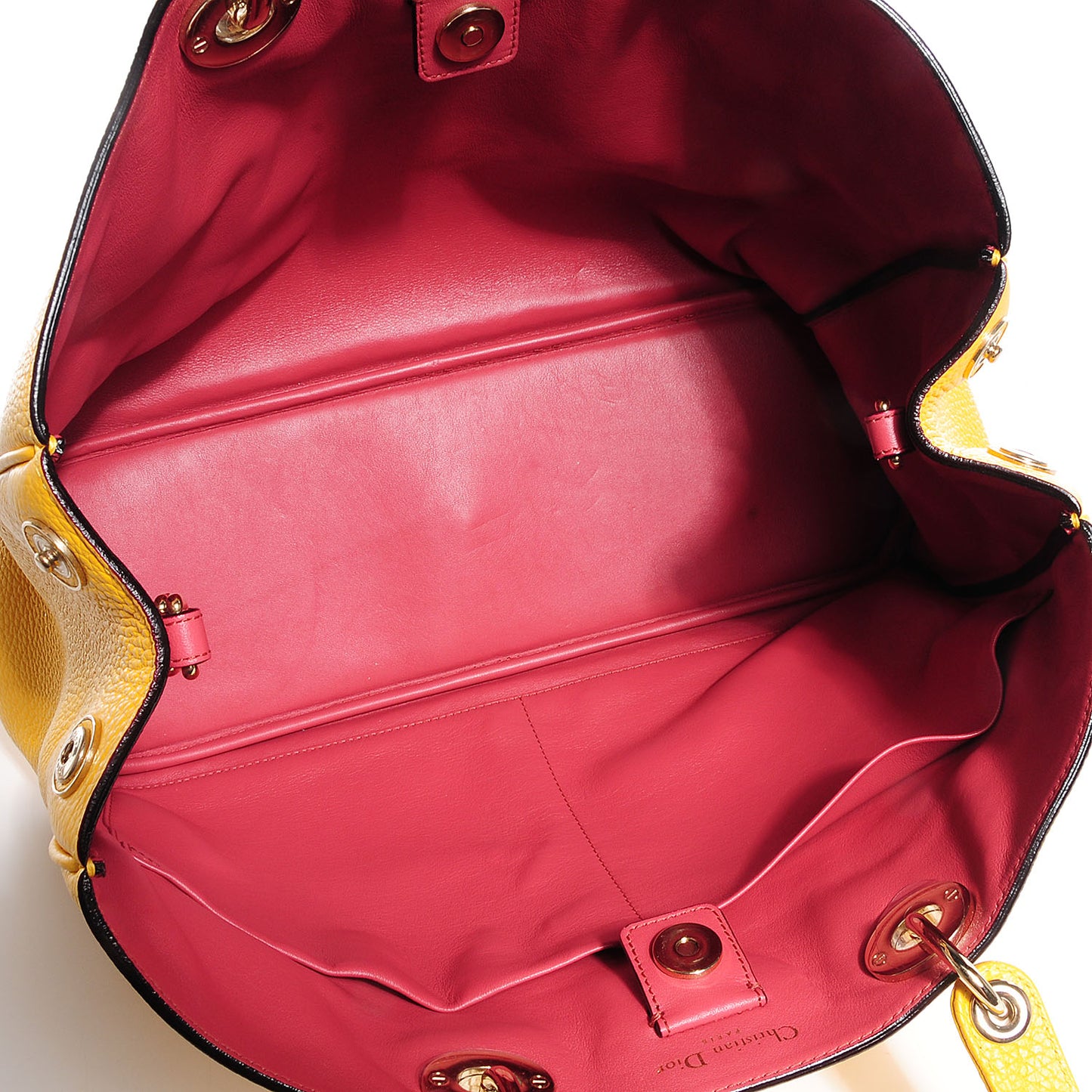 Calfskin Large Diorissimo Tote Tournesol