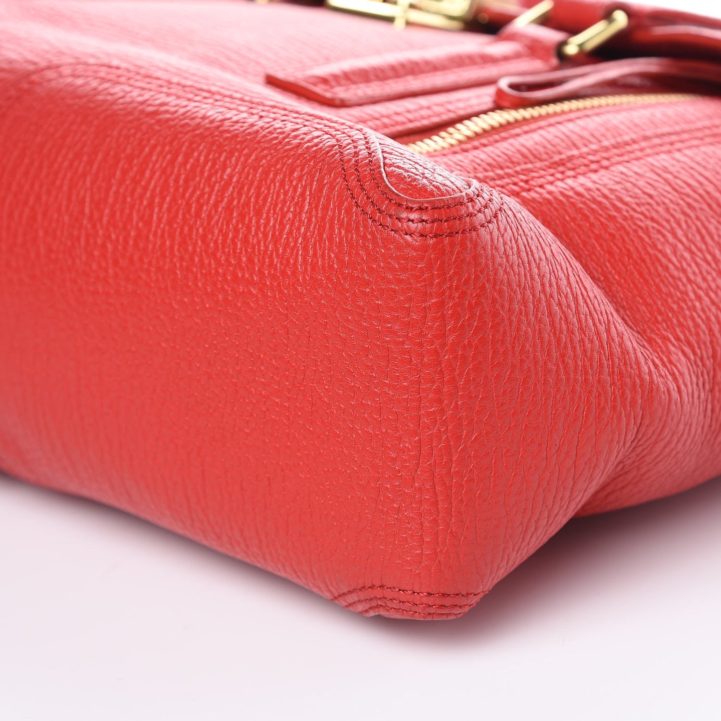 3.1 Textured Calfskin Medium Pashli Satchel Red