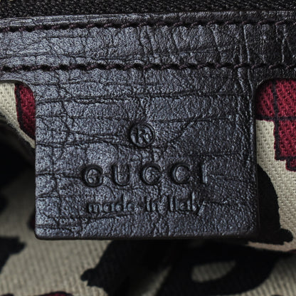Gucci Monogram Web Jolicoeur Charms Messenger Dark Brown 8 of 9