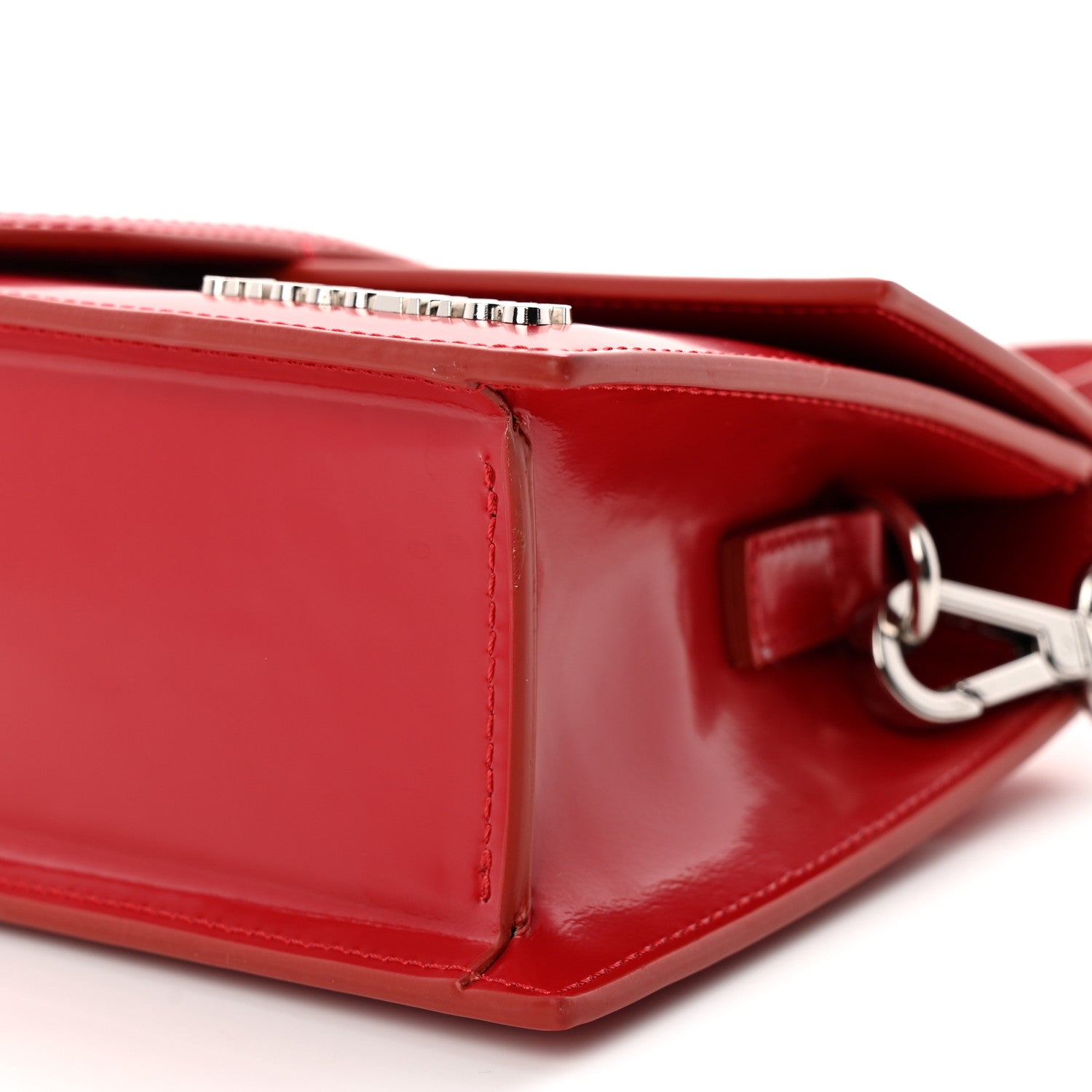 Jacquemus Glazed Calfskin Le Grand Bambino Red 9 of 9