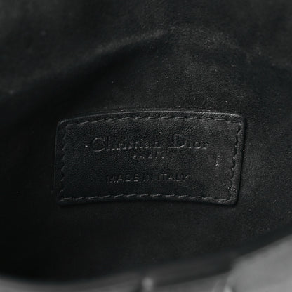 Christian Dior Ultra Matte Calfskin Saddle Belt Bag Black 6 of 7