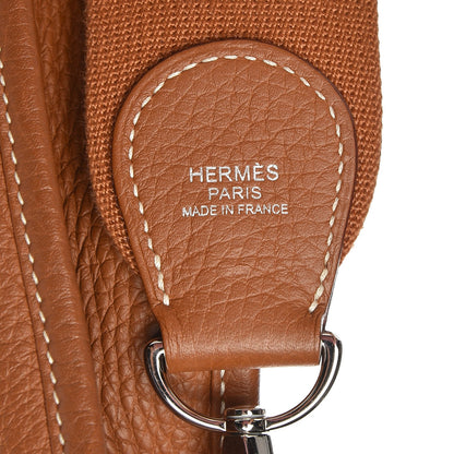 Hermes Taurillon Clemence Evelyne III GM Gold 8 of 8