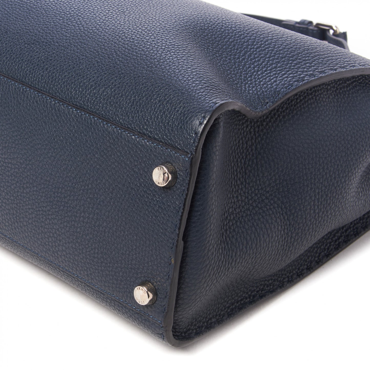 Cuoio Romano Selleria Bi-Color Large Mens Peekaboo Iconic Essential Satchel Lavagna Black