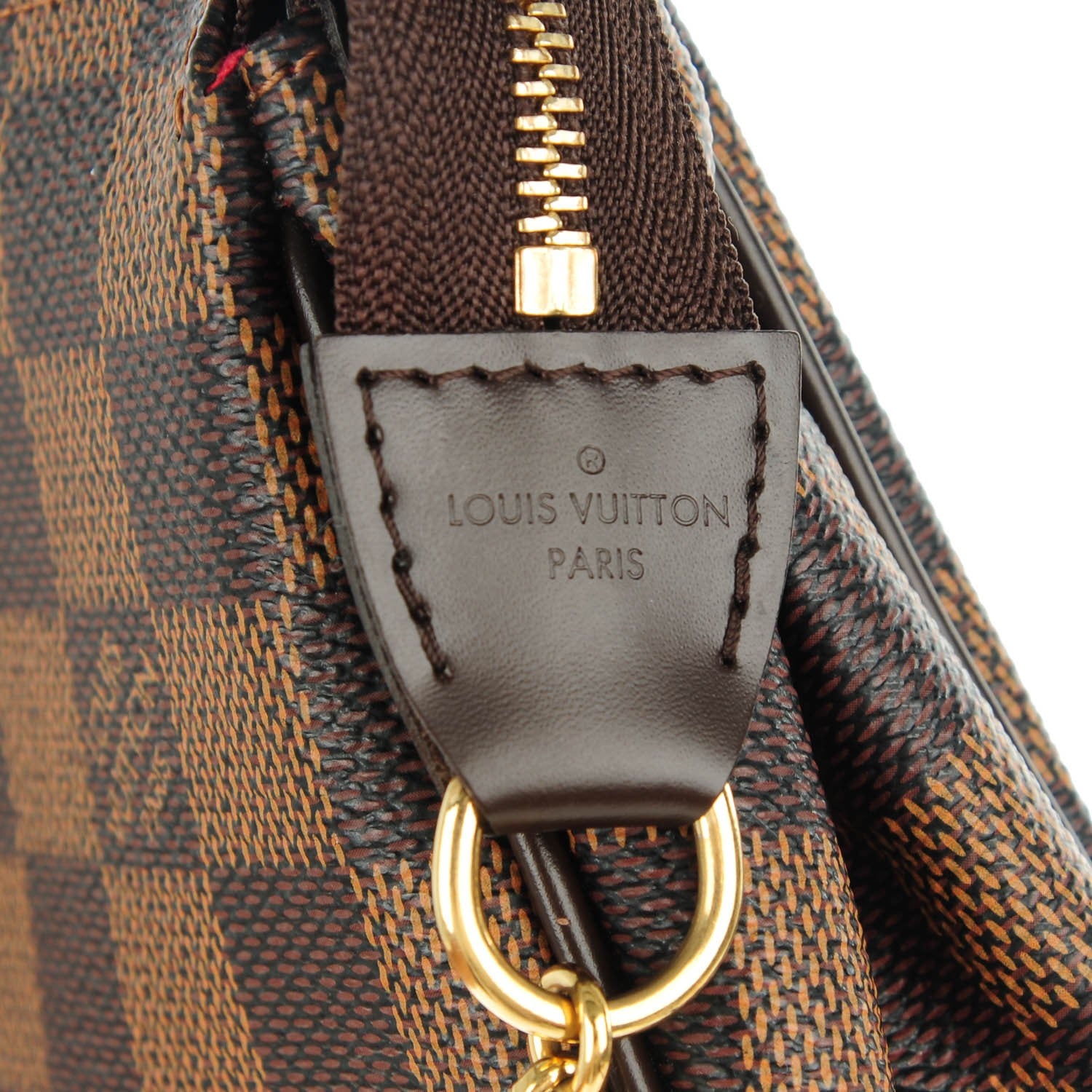 Louis Vuitton Damier Ebene Eva Clutch 6 of 8