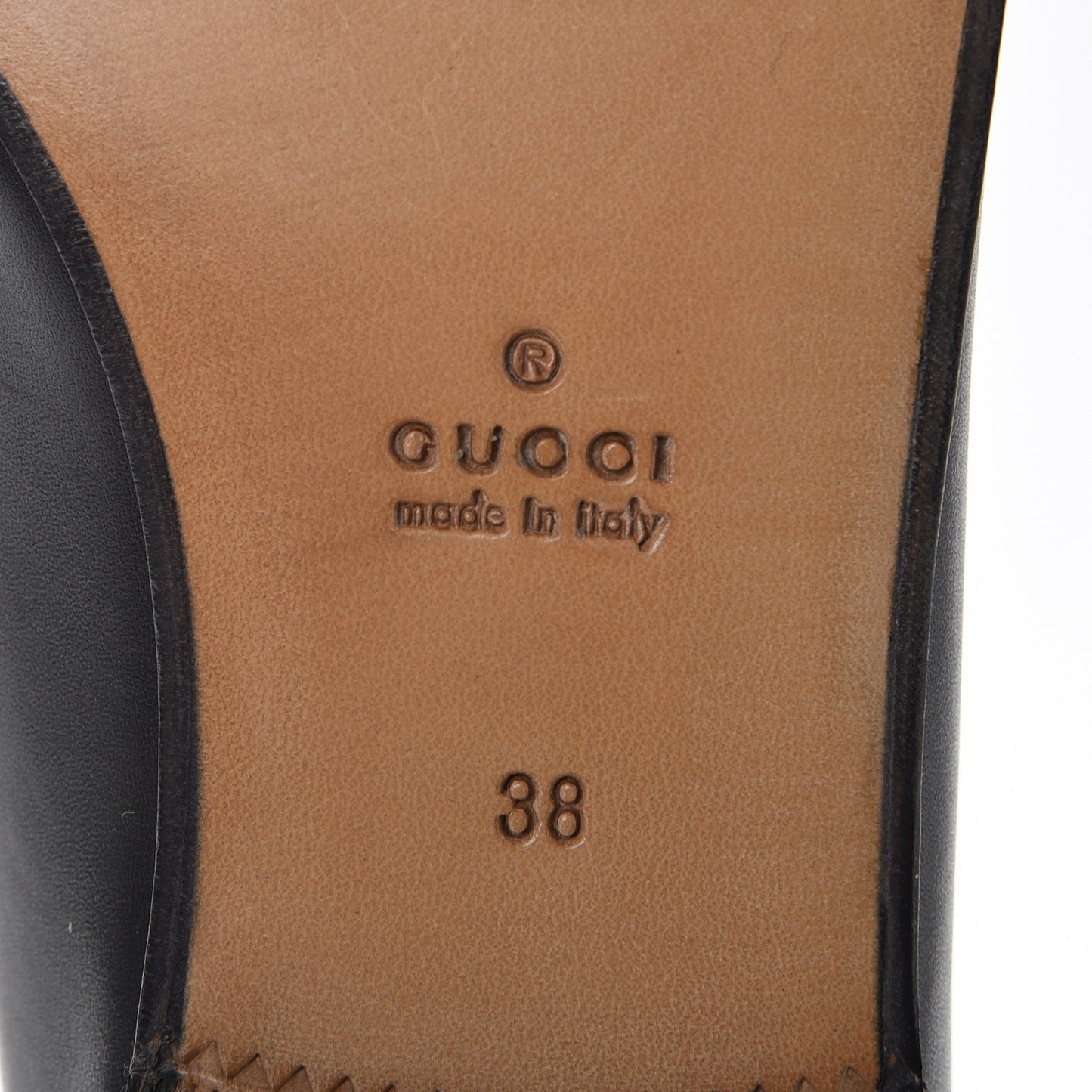 Calfskin Womens Jordaan Loafers 38 Black
