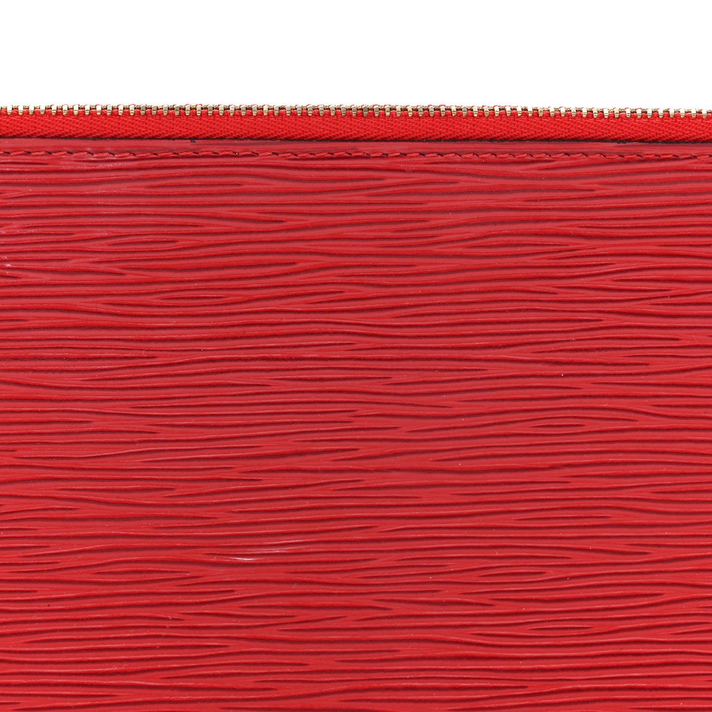 Epi Pochette Accessories 24 Castillan Red