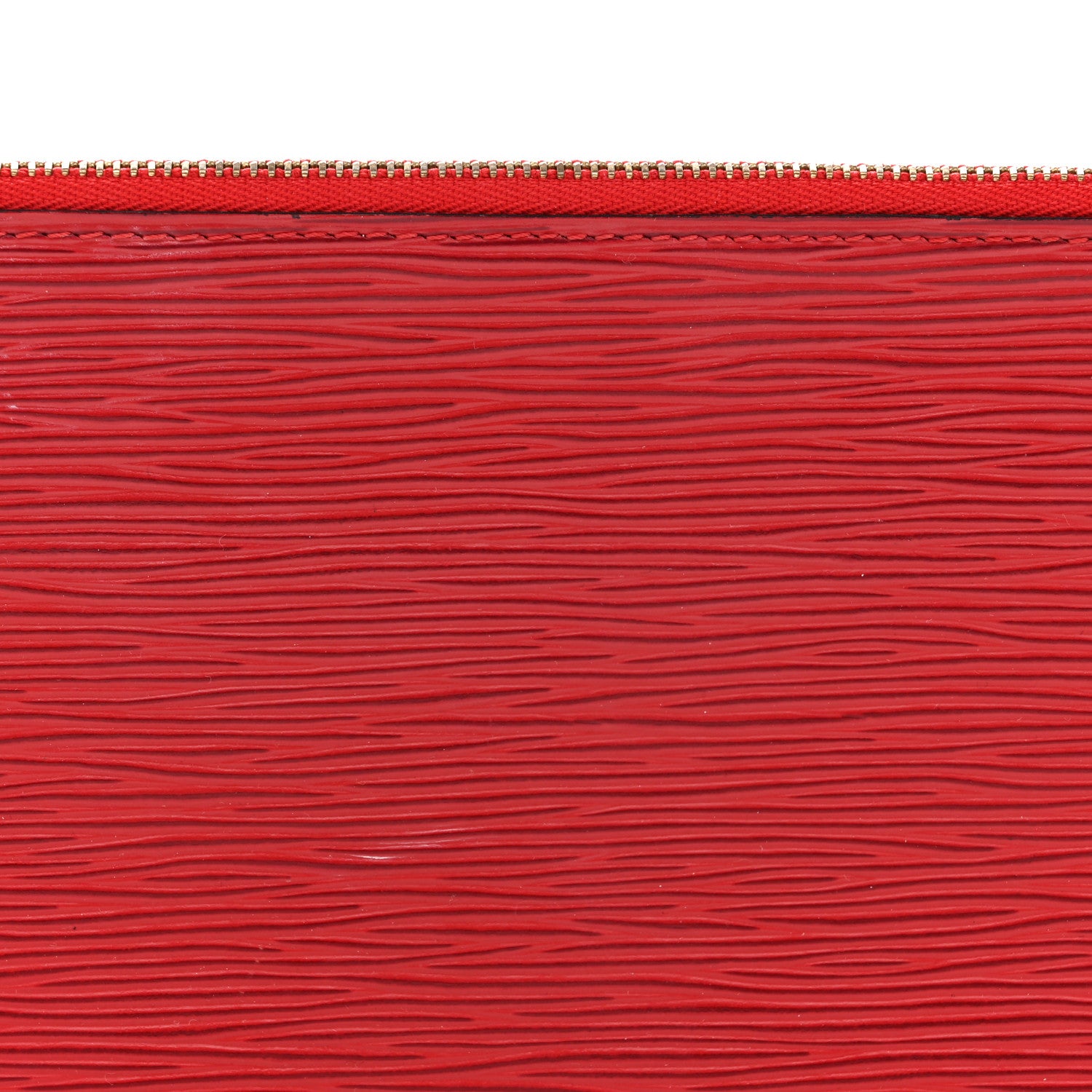 Louis Vuitton Epi Pochette Accessories 24 Castillan Red 9 of 11